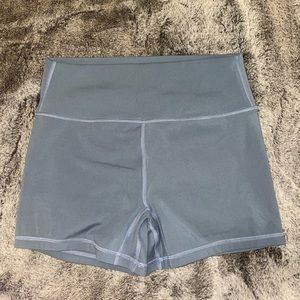 Spandex Workout and Athleisure Shorts with a Scrunch Back